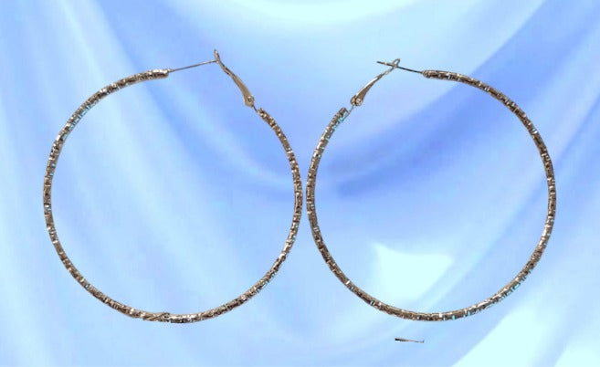 Hammer Hoop Earrings