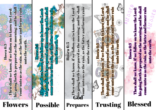 Spring Bookmarks 1