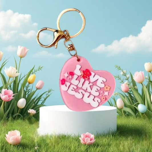 Love Like Jesus Keychains