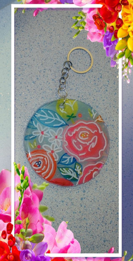 Flower Keychain